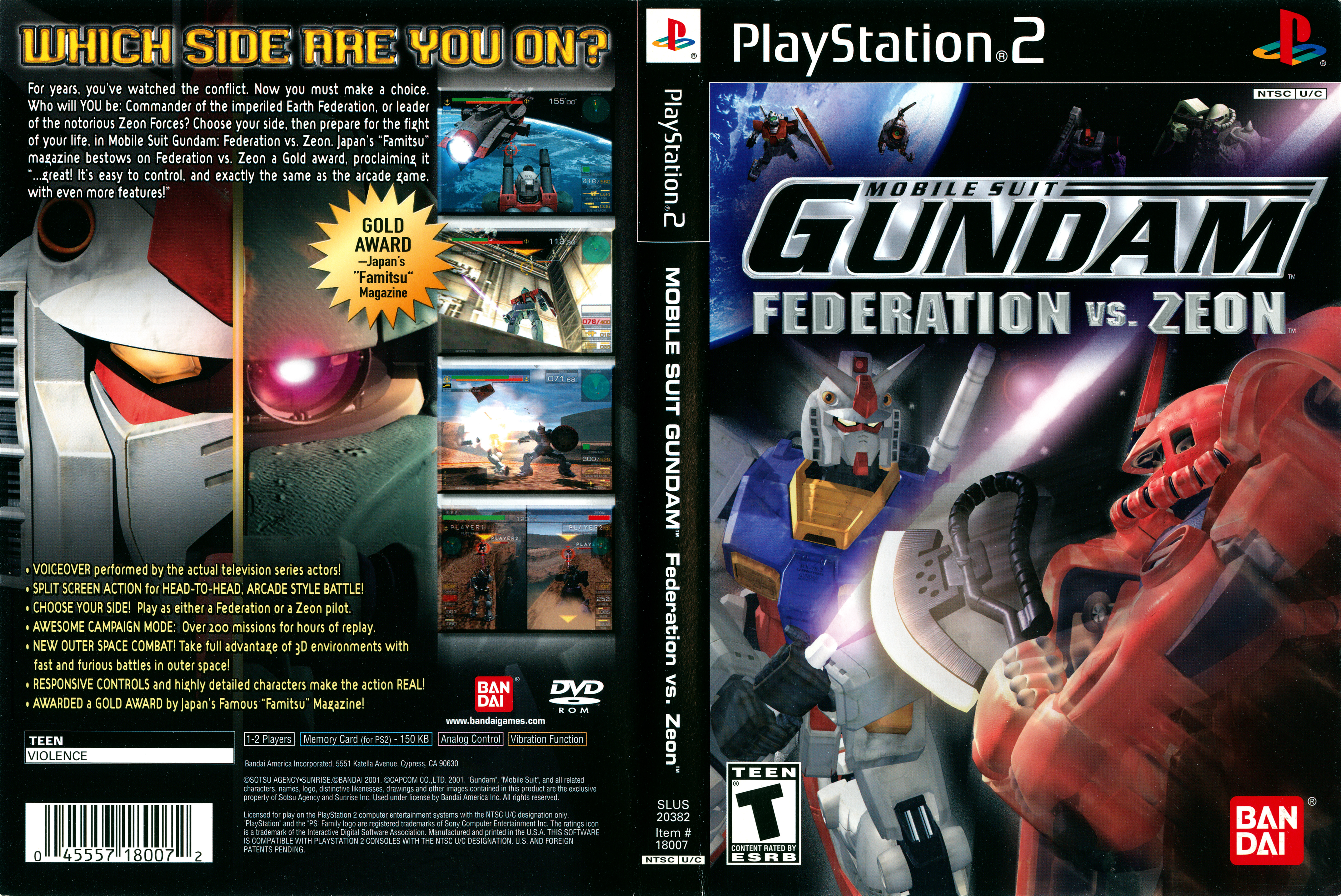 Mobile Suit Gundam – Federation vs. Zeon – Gaming Alexandria